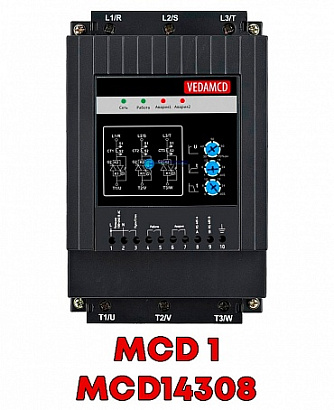 Устройство плавного пуска VEDA MCD1 VM-10-P11K-0022-T4-CV2-B-M