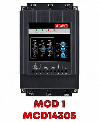 Устройство плавного пуска VEDA MCD1 VM-10-P3K7-0007-T4-CV2-B-M