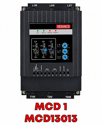 Устройство плавного пуска VEDA MCD1 VM-10-P37K-0075-T4-CV2-B