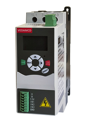 Универсальное и компактное устройство плавного пуска VEDA MCD7 VM-70-P5K5-0013-T4-CV2